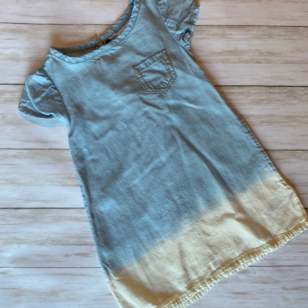ARTISAN Dip Dye Chambray Dress